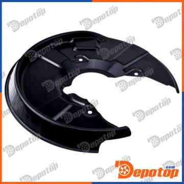 Déflecteur, disque de frein arrière droite pour AUDI | HTO-AU-013